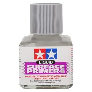 Tamiya Liquid Surface Primer (Light Grey) 40ml