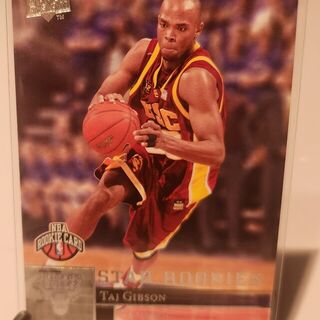 2009-10 Upper Deck 210 Taj Gibson Star Rookies Card Chicago Bulls