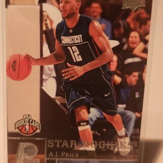 2009-10 Upper Deck Indiana Pacers 222 A.J. Price Star Rookies