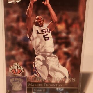 2009-10 Upper Deck 224 Marcus Thornton Star Rookies New Orleans Hornets