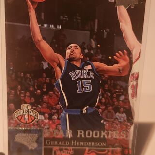 2009-10 Upper Deck Star Rookies 229 Gerald Henderson Charlotte Bobcats