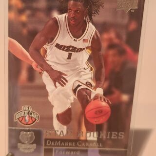 2009-10 Upper Deck Star Rookies 209 DeMarre Carroll Memphis Grizzlies