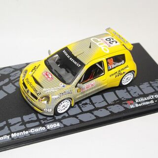 Renault Clio S1600 Rallye Monte-Carlo 2004 Bernardi/Giraudet - Altaya 1/43