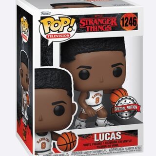 Stranger Things Pop! Lucas in Basketball Jersey 1246