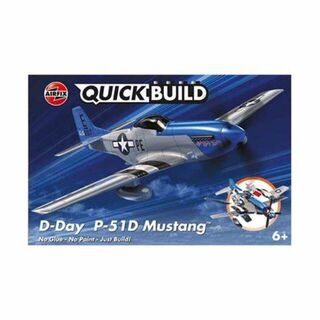 Airfix J6046 QUICKBUILD D-Day P-51D Mustang