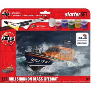 Airfix Starter Set RNLI Shannon Class Lifeboat 1/72