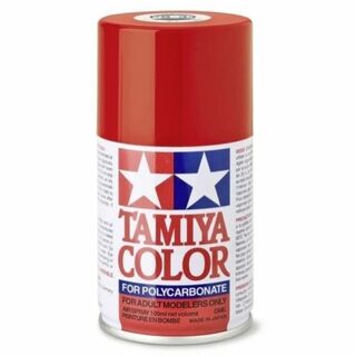 Tamiya PS-34 Polycarb Bright Red - 100ml Spray Can