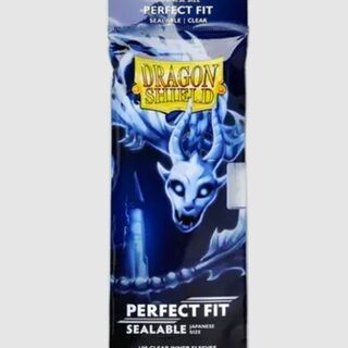 Dragon Shield Clear - Sealable Perfect Fit Sleeves