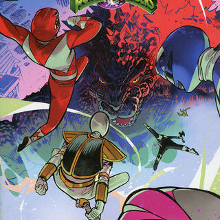 Godzilla vs Mighty Morphin Power Rangers II #2 Comic