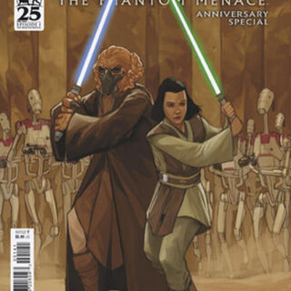 Star Wars The Phantom Menace 25TH ANNIVERSARY SPECIAL #1 PHIL NOTO PLO KOON & BULTA R SWAN MASTER & APPRENTICE VARIANT Marvel Comics