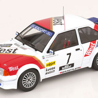 Ford Escort RS Turbo - Haspengouw Rally 1985 1/18 ModelCar Group