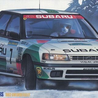 Subaru Legacy RS 1992 Swedish Rally Kitset - Hasegawa 1/24