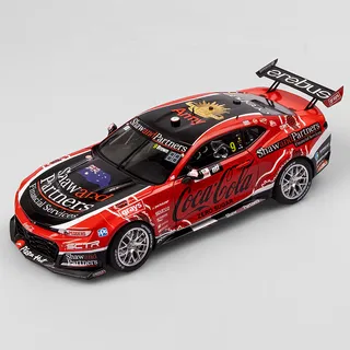 Coca-Cola Racing By Erebus #9 Will Brown Chevrolet Camaro ZL1 - 2023 Townsville 500 Race 16 Winner - Authentic Collectables 1/18