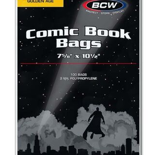 BCW Golden Comic Bags