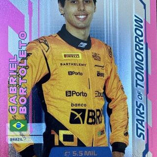 Topps Formula 1 Turbo Attax 2024 Stars of Tomorrow Pink Parallel #271
