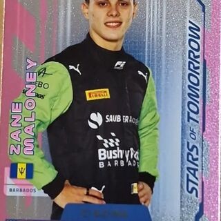 Topps F1 Turbo Attax 2024 Zane Maloney Stars Of Tomorrow #270 Pink