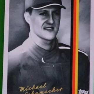 Topps Turbo Attax 2024 F1 Formula 1: Michael Schumacher Legend Card #MSC