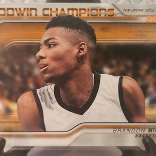 2023 Upper Deck Goodwin Champions Horizontal Orange Brandon Miller 97 Rookie RC