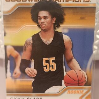 2023 Upper Deck Goodwin Champions Basketball Horizontal Orange Skyy Clark 64 Rookie RC