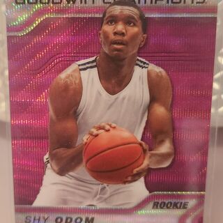 2023 Upper Deck Goodwin Champions Basketball Pink Wave Shy Odom