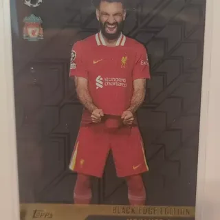 Topps 2024 Match Attax Mohamed Salah Black Edge Edition Liverpool