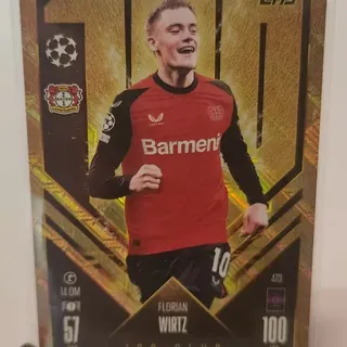 Topps 2024 Match Attax Florian Wirtz 100 Club Edition Bayer 04 Leverkusen
