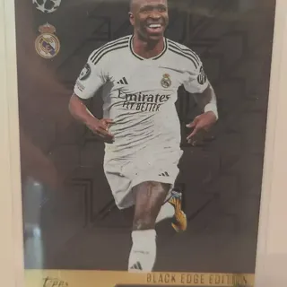Topps 2024 Match Attax Vini Jr Black Edge Edition Real Madrid