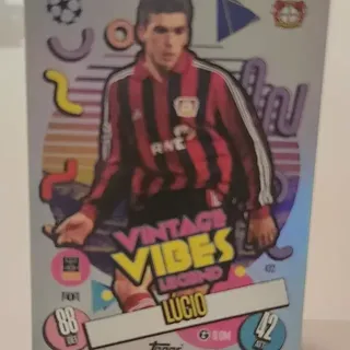Topps 2024 Match Attax Lucio Bayer 04 Leverkusen Vintage Vibes Legend