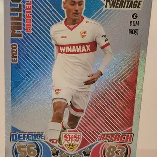Topps 2024 Match Attax Enzo Millot VfB Stuttgart Heritage