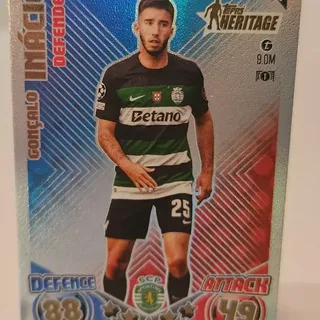 Topps 2024 Match Attax Goncalo Inacio Sporting Portugal Heritage