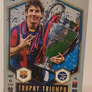 Topps 2024 Match Attax Lionel Messi FC Barcelona Trophy Triumph