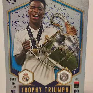Topps 2024 Match Attax Vini Jr Real Madrid CF Trophy Triumph