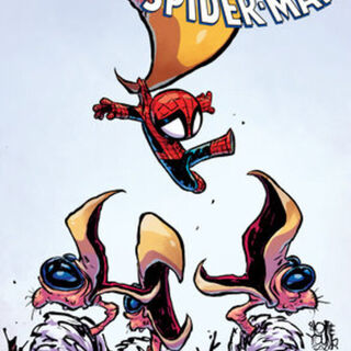 The Amazing Spider-Man #64 Skottie Young 8 Deaths of Spider-Man Variant Marvel Comics
