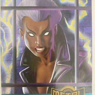1995 Marvel Metal Fleer #135 Storm Alternate M