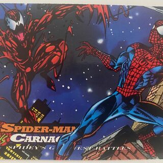 1994 Marvel Fleer Amazing Spider-Man #98 Spider-Man versus Carnage