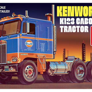 Gulf Kenworth K-123 Cabover Tractor Kitset - AMT 1/25