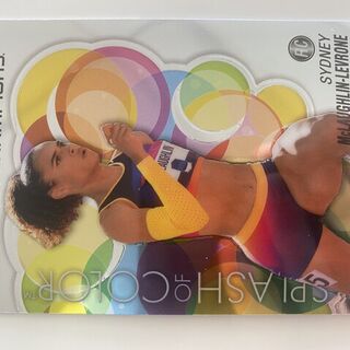 2023 Upper Deck Goodwin Champions SCP-94 Sydney McLaughlin-Levrone Splash of Colour Track & Field Platinum