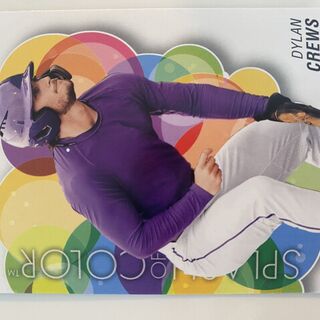 2023 Upper Deck Goodwin Champions 113 Dylan Crews Baseball Splash of Color
