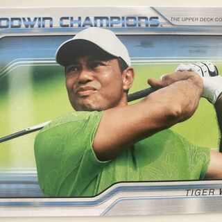 2023 Upper Deck Goodwin Champions 77 Tiger Woods Golf