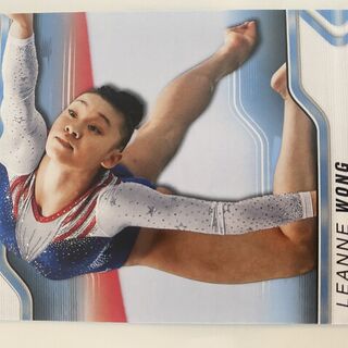 2023 Upper Deck Goodwin Champions 57 Gymnast Leanne Wong