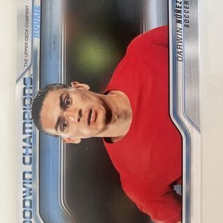 2023 Upper Deck Goodwin Champions 96 Darwin Núñez Soccer Rookie