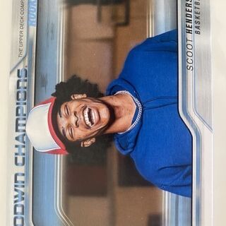 2023 Upper Deck Goodwin Champions 88 Scoot Henderson Basketball Rookie