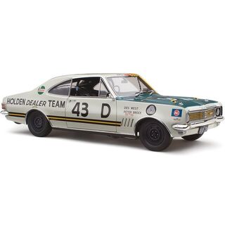 Holden HT Monaro 3rd 1969 Bathurst 43D Peter Brock & Des West 1/18 Classic Carlectables