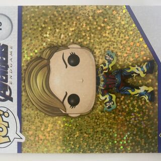 Captain Marvel 2023 Marvel Funko Upper Deck Card #19 Gold Glitter