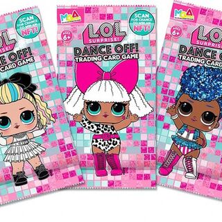 L.O.L Suprise! Dance Off! Trading Card Booster Packs