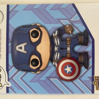 Captain America 2023 Marvel Funko Upper Deck Card #11