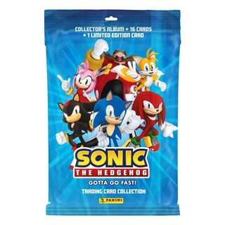 Sonic the Hedgehog Trading Card Collection Starter Pack with Limited Edition Trading Card