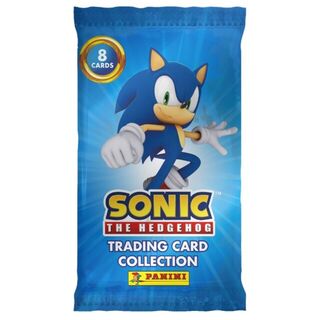 Panini Sonic the Hedgehog Gotta Go Fast! Trading Card Collection Booster Pack (8 Cards)