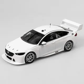 Holden ZB Commodore Supercar Gloss White Plain Body 1/18 Authentic Collectables