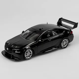 Holden ZB Commodore Supercar Gloss Black Plain Body - 1/18 Authentic Collectables